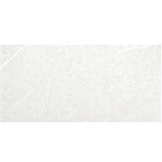 camden tile in white matt, 33.3x90cm