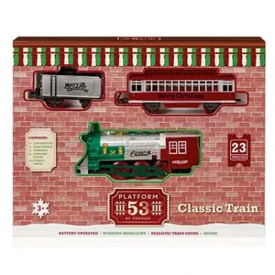 23pc B-O Xmas Train Set with