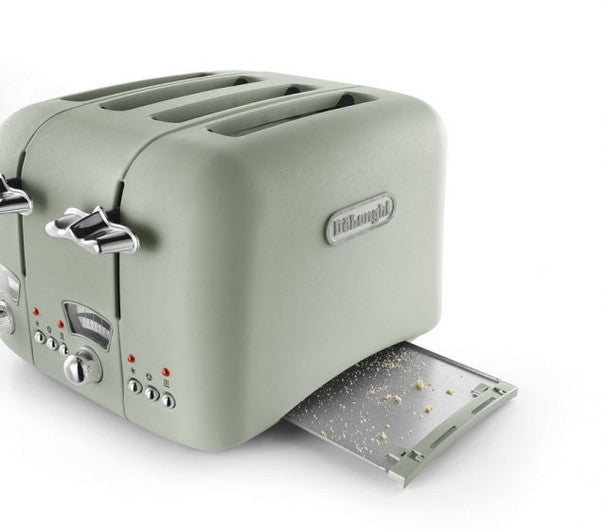 Load image into Gallery viewer, DeLonghi Argento Flora 4 Slice Toaster | Green | CT04.GR
