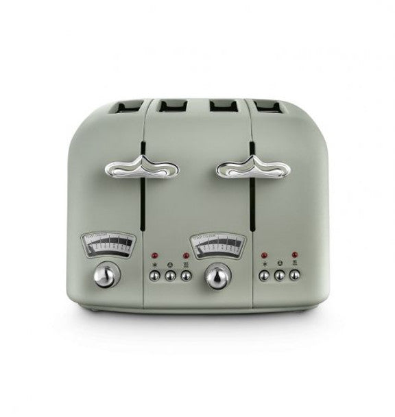 Load image into Gallery viewer, DeLonghi Argento Flora 4 Slice Toaster | Green | CT04.GR
