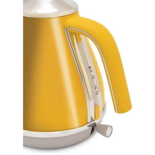 DeLonghi Icona Capitals Kettle | 3KW | 1.7L | Yellow | KBOC3001.Y