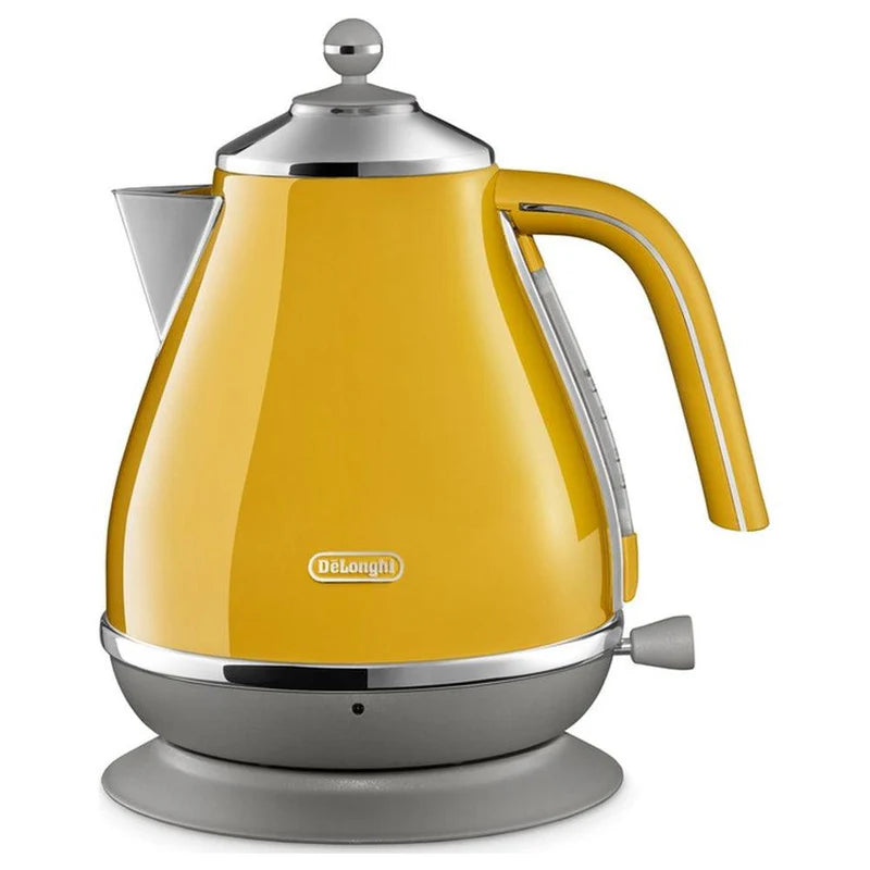 Load image into Gallery viewer, DeLonghi Icona Capitals Kettle | 3KW | 1.7L | Yellow | KBOC3001.Y
