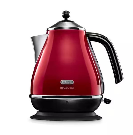 DeLonghi Icona Micalite Kettle | 1.7L | Red | KBOM3001R