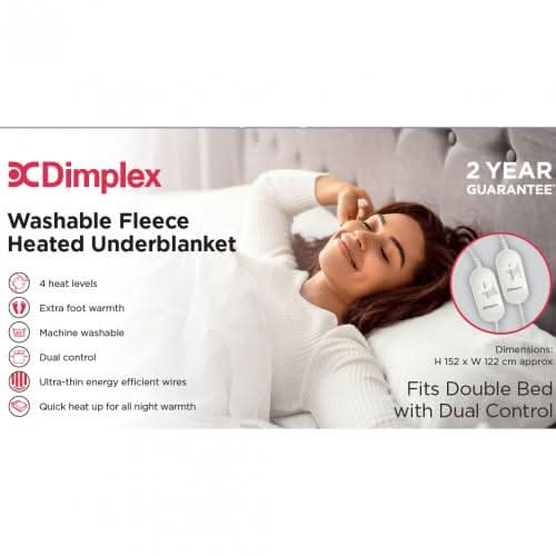 Dimplex Fleece Double Underblanket | DFB2003