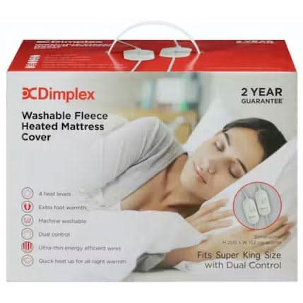 Dimplex Super King Mattress Cover with Dual Control | DMC3004