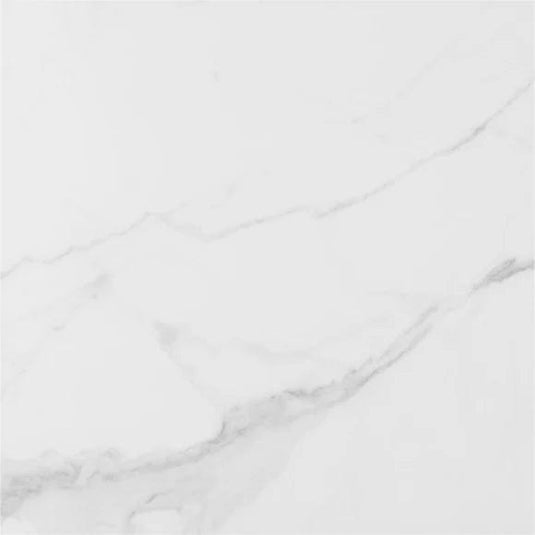 essential tile in white, 60x60cm