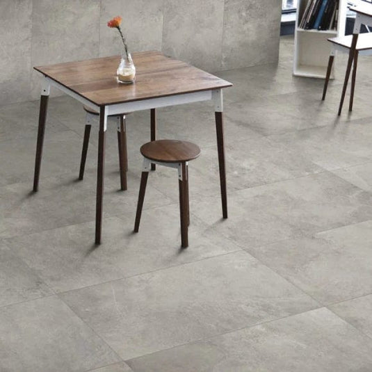 pietre di fiume tile in grigio, 30x60cm as flooring