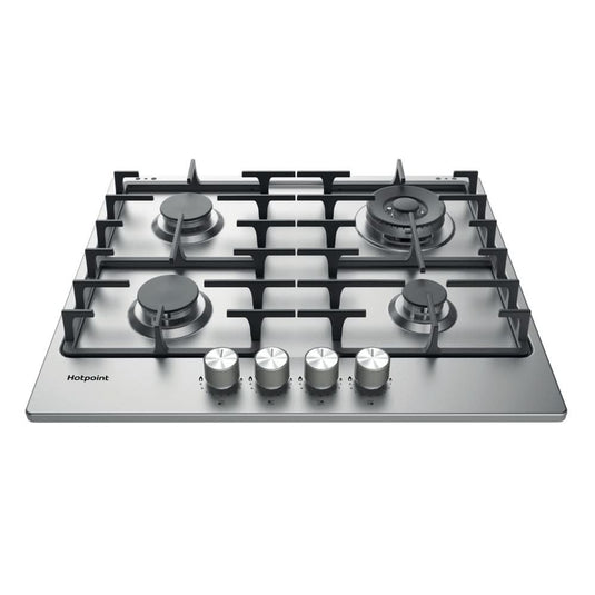 Hotpoint Gas Hob | Silver | PPH 60G IX UK