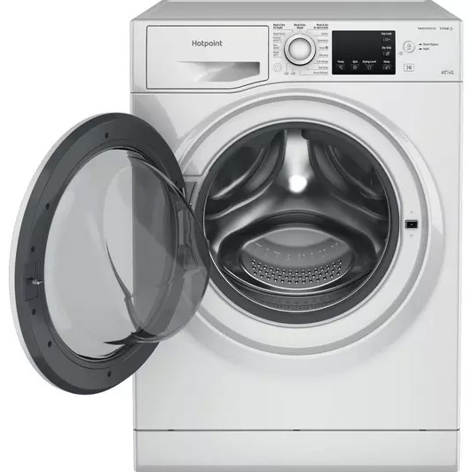 Завантажте зображення в засіб перегляду галереї, Hotpoint Washer Dryer | 8KG/6KG | 1400 Spin | White | NDB8635WUK
