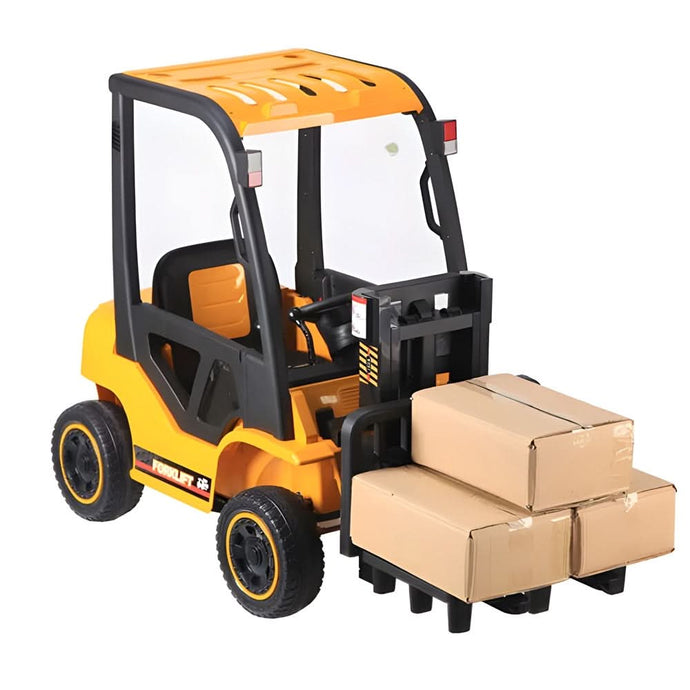 Kids Ride On Electric Forklift | Yellow | 034311