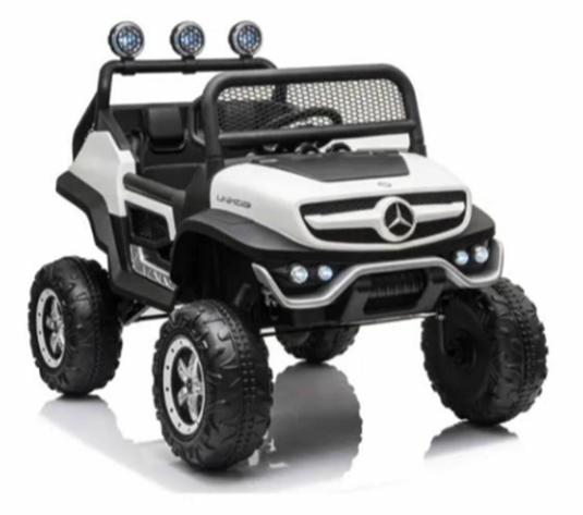 Kids Ride On Electric Mercedes Unimog | White | 034304