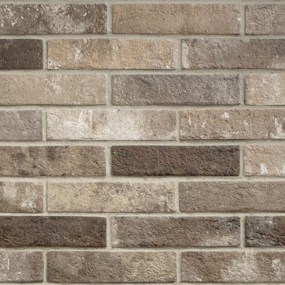 london brown brick, 6x25cm