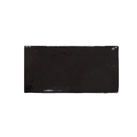 masia tile in negro, 7.5x15cm