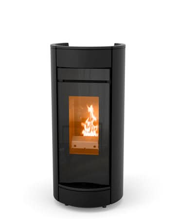 Thermorossi Moma 18 Wood Pellet Boiler | Black