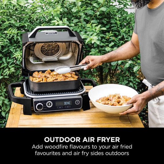 ninja woodfire grill outdoor air fryer