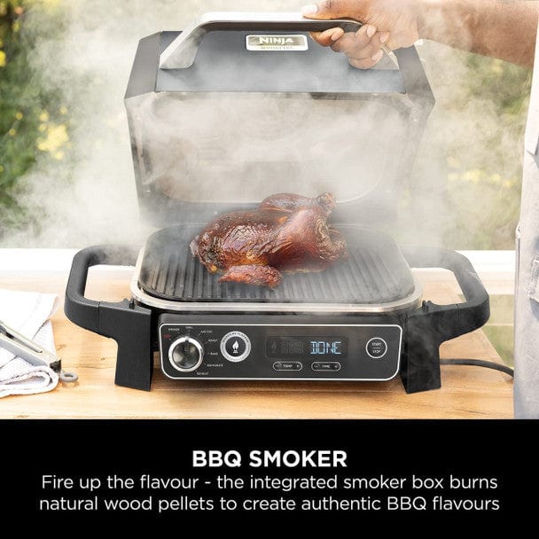Load image into Gallery viewer, ninja woodfire grill bbq smoker function
