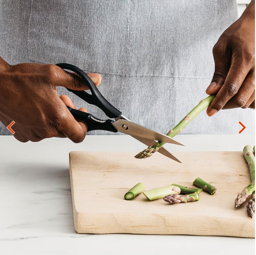 ninja foodi stay sharp knife block with integrated sharpener, 6 piece set scissors