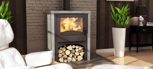 Nordic Cottage Boiler | 24kW | Wood Burning | Soapstone | NOCOBOSO100140