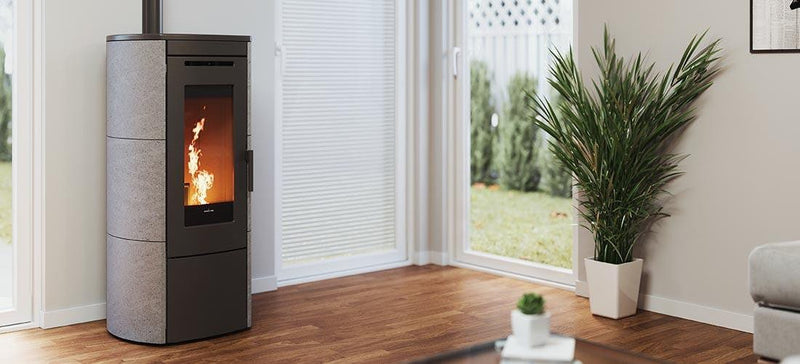 Load image into Gallery viewer, Nordic Ilvar 7 Wood Pellet Stove | 7.4kW | Soapstone | NOIL7SO101141
