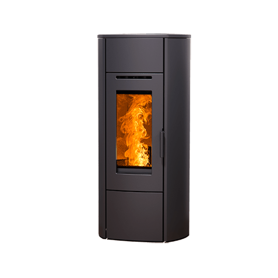 Load image into Gallery viewer, Nordic Thor Wood Pellet Stove | 11.1kW | Black | NOTHBL100711
