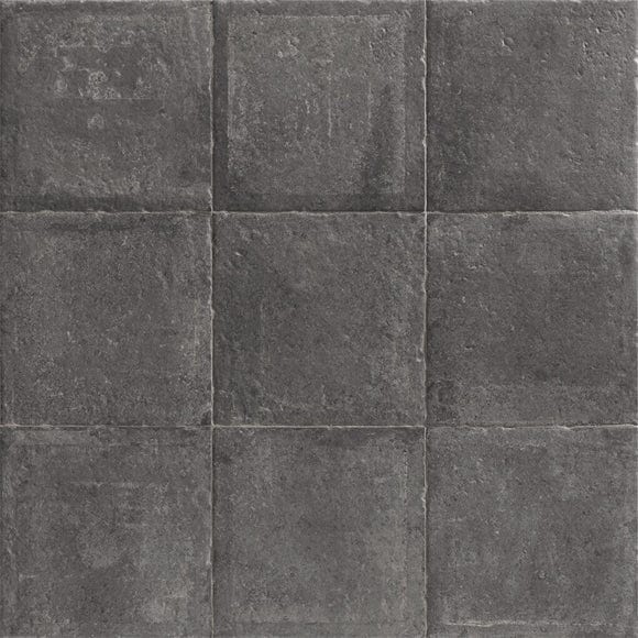 black norland tile 20x20cm