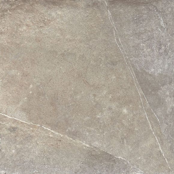 pietre di fiume tile in tortora, 60x60cm