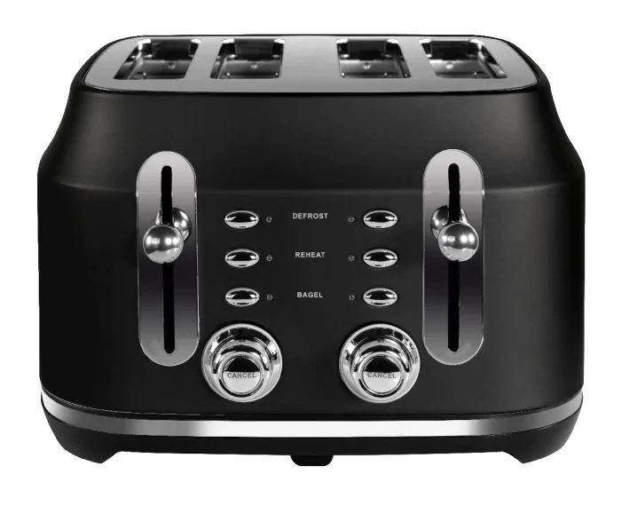 Завантажте зображення в засіб перегляду галереї, Rangemaster Classic 4 Slice Toaster | Black | RMCL4S201BK
