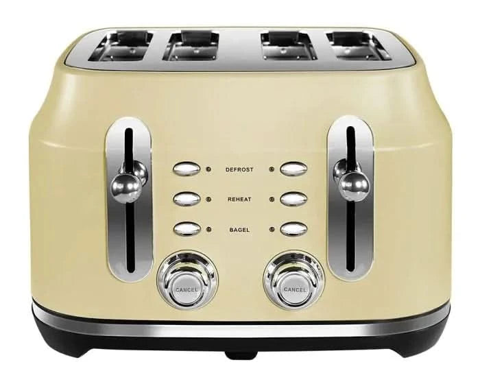 Завантажте зображення в засіб перегляду галереї, Rangemaster Classic 4 Slice Toaster | Cream | RMCL4S201CM
