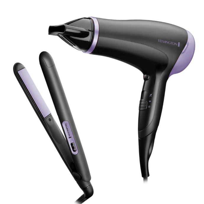 Remington Style Essentials Dryer & Straightener Gift Pack | D3016GP