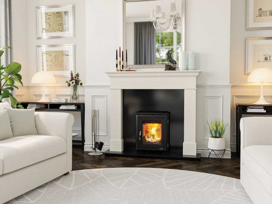 bertoneri renoir 54" fireplace surround in alpine white