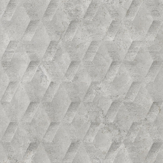 Rhomb Tile | Grey Matt | 1.29Y2/1.08m2 | 30x90cm | HUI042