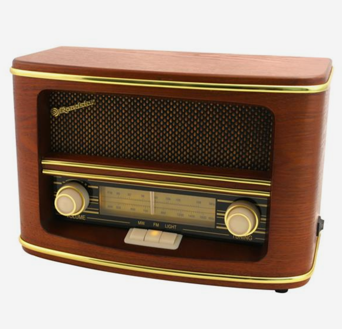 Roadstar FM AM Wood Effect Desk Radio | ROAHRA-1500