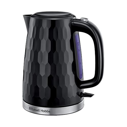 Load image into Gallery viewer, Russell Hobbs Honeycomb Kettle Black | 26051
