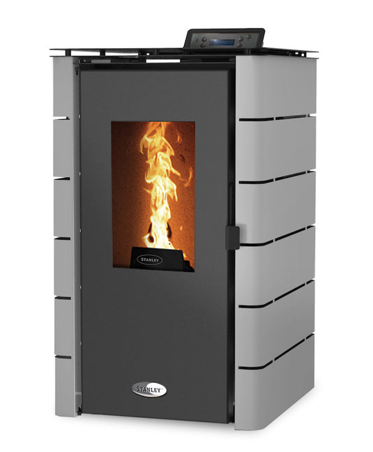 Stanley Solis K50 Wood Pellet Stove | 6KW | Grey | K50PSGY