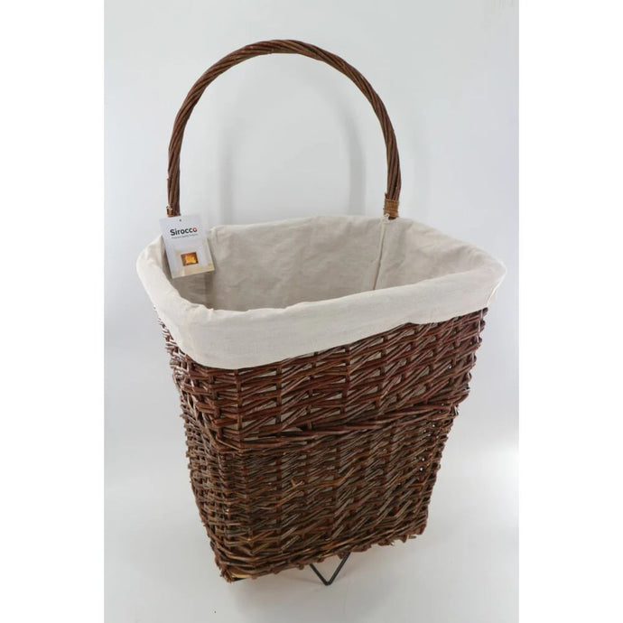 Sirocco Willow Log Cart with Canvas Liner | 71621