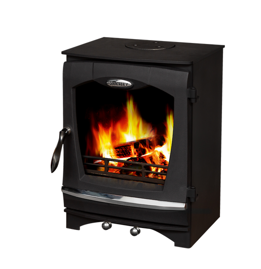 Stanley Allen 5KW Stove | Multi Fuel | Black | ALFSNB