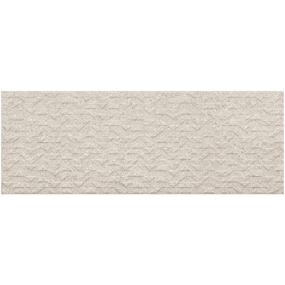 newbury tile in sand matt decor, 33.3x90cm