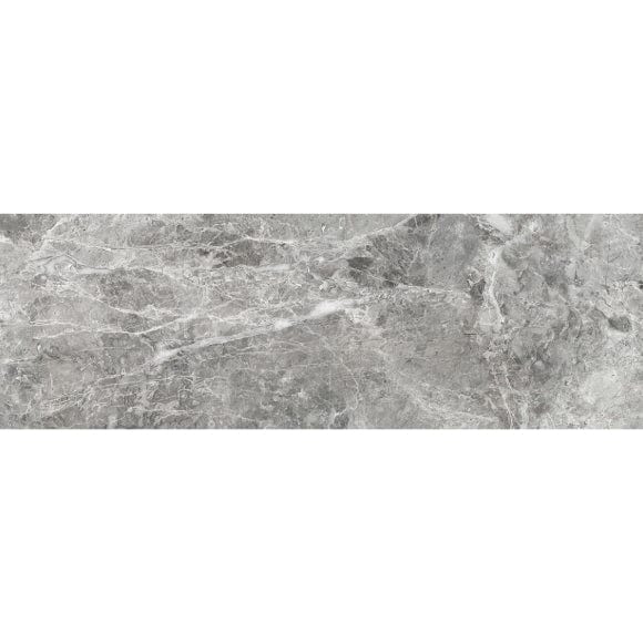 Load image into Gallery viewer, tundra sky tile in grey glossy, 30x90cm
