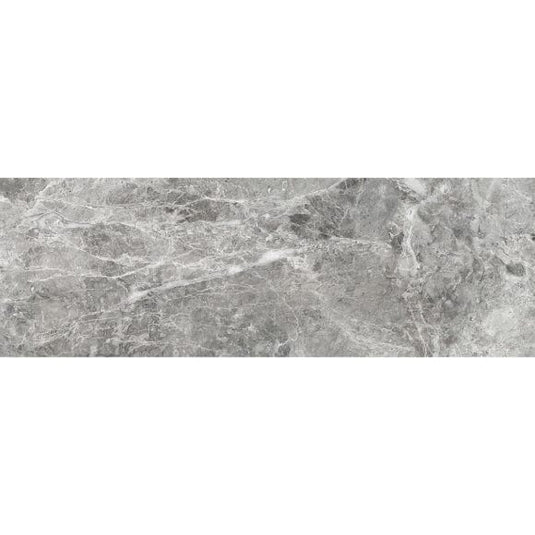 tundra sky tile in grey glossy, 30x90cm
