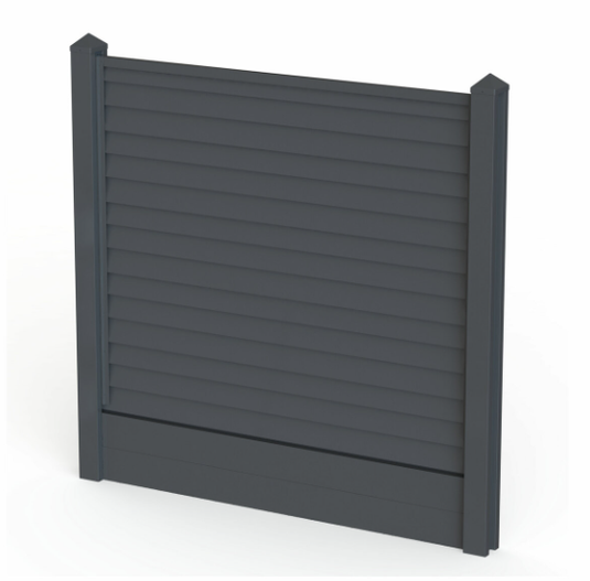 Satus Fence Panel Pack | 5 Pack | 1800mm | Anthracite Grey