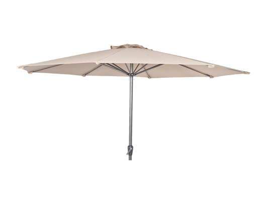 300cm ecru coloured parasol with tilt