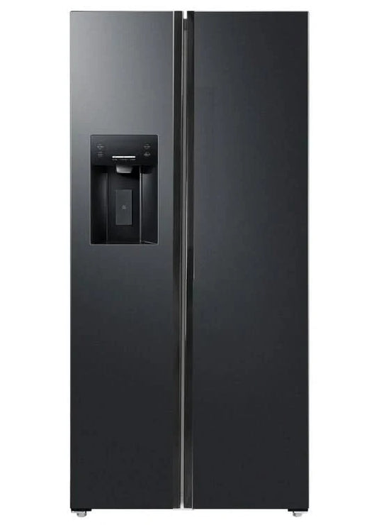 Powerpoint American Style Fridge Freezer | 178x91CM | Black | P9917SKBLGIW