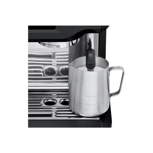 Sage The Barista Coffee Machine | Black & Stainless Steel | SES880BTR4GUK1