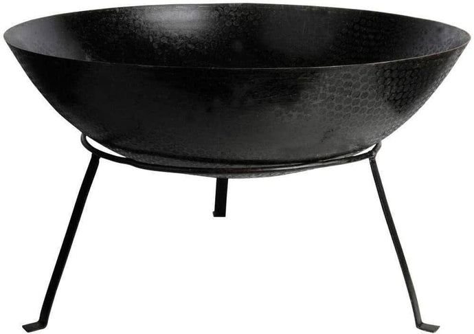 black steel firebowl