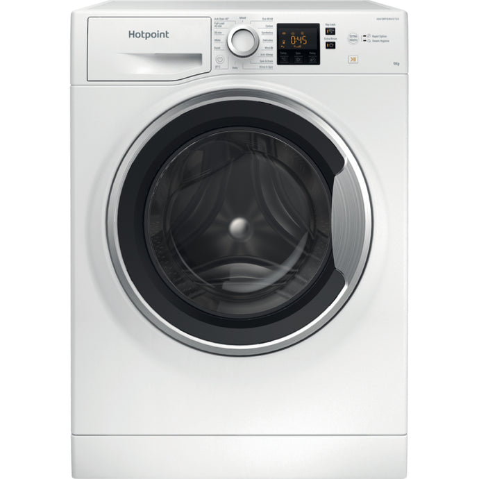 Hotpoint Washing Machine | 9kg | 1400 Spin | White | HNR9W64WSIRE