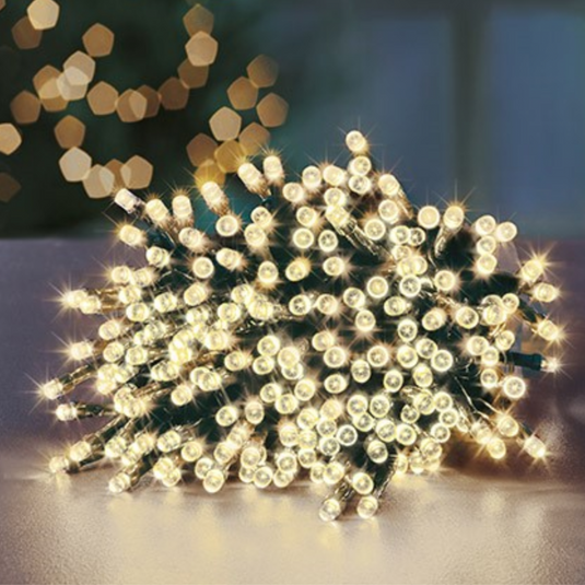 480 LED SupaBrights 38.3m LIT Length - Warm White