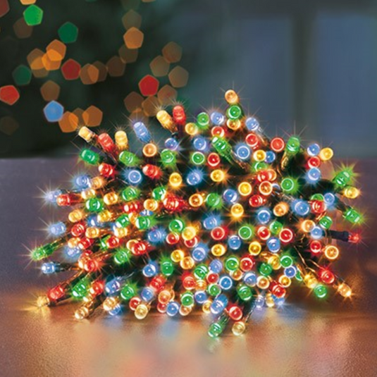 720 LED SupaBrights 57.5m LIT Length - Multicoloured