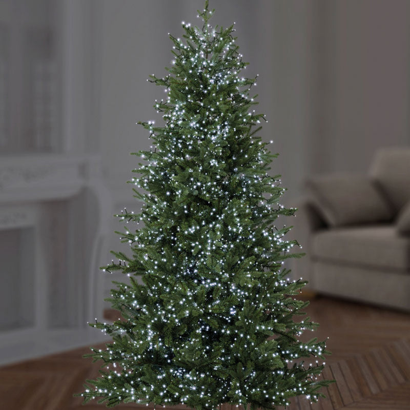 Załaduj obraz do przeglądarki galerii, 1000 Premier LED TreeBrights Christmas Tree Lights - White (C27)
