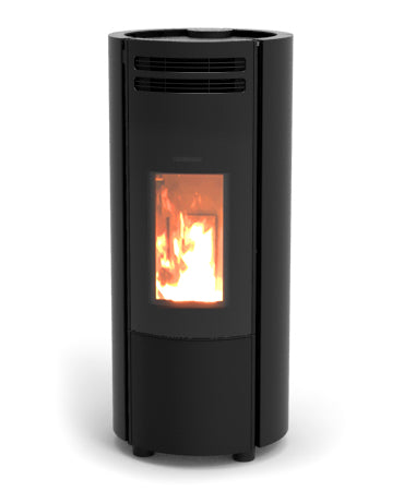 Thermorossi Popstar Metal 6 Wood Pellet Stove | Black