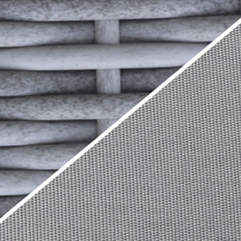 Load image into Gallery viewer, grey woven synthetic rattan
